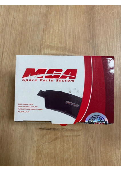 MGA 55170 Fren Balatası Ön 5008 09- Partner 08- Partner Tepee 08- / C4 Picasso 06- C4 10- Ds4 11- Ds